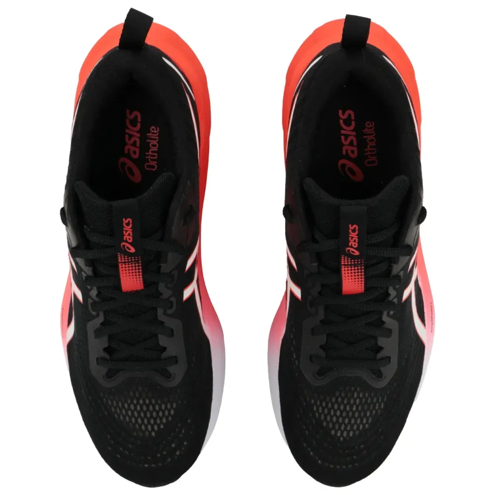 Tênis masculino Asics Gel-Nagoya 8 preto para corrida